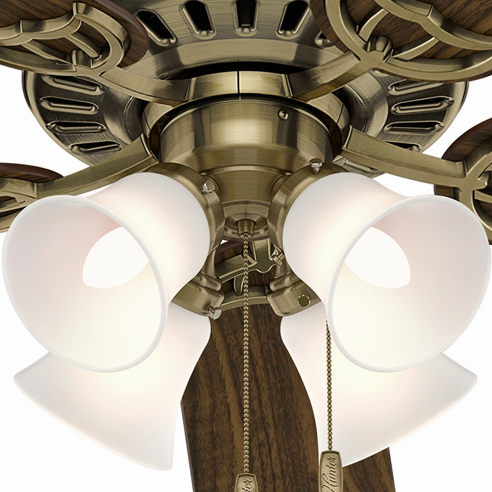Studio Series 52"Ceiling Fan Antique Brass