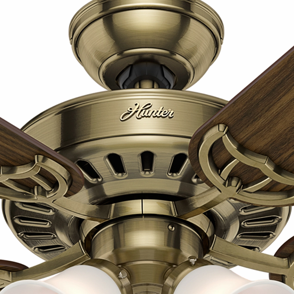 Studio Series 52"Ceiling Fan Antique Brass