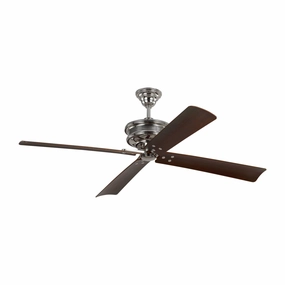 Subway 56"Ceiling Fan Polished Nickel oscillating medium fans with strong airflow