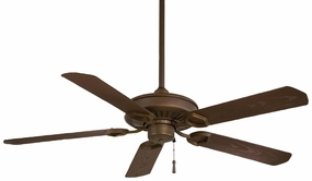 Sundowner 54" Ceiling Fan Oil Rubbed Bronze lightweight fans for moving around easily