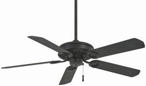 Sundowner 54" Ceiling Fan Textured Coal home fans with built-in timer settings