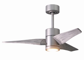 Super Janet 42"Ceiling Fan Brushed Nickel quiet small fans for desk or nightstand