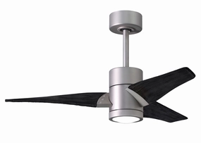 Super Janet 42"Ceiling Fan Brushed Nickel oscillating electric fans for full room circulation