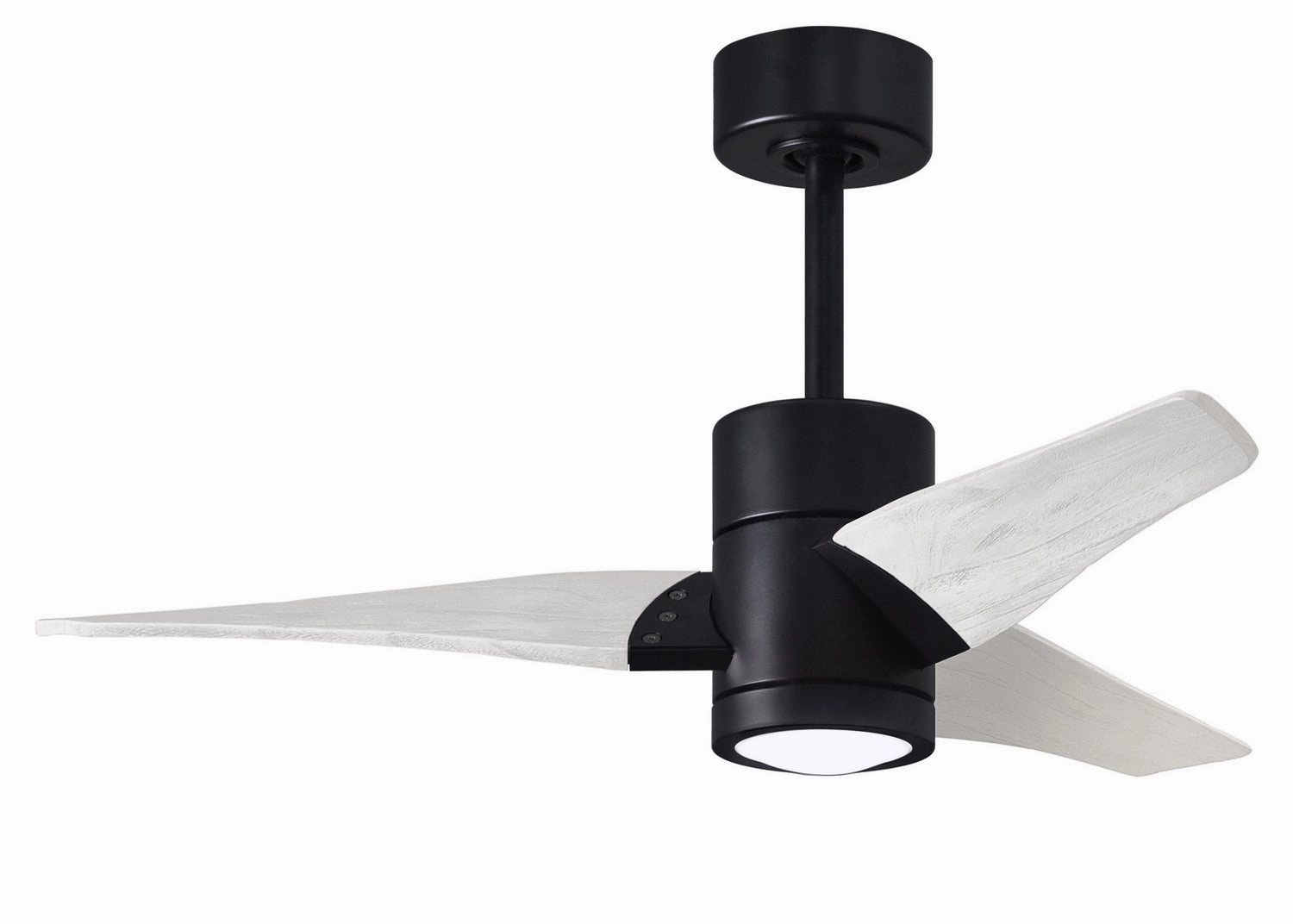 Super Janet 42"Ceiling Fan Matte Black multi-speed fans with easy controls