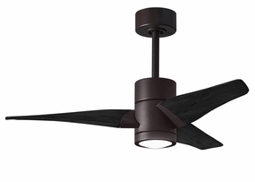 Super Janet 42"Ceiling Fan Textured Bronze cool breeze fans for quiet operation