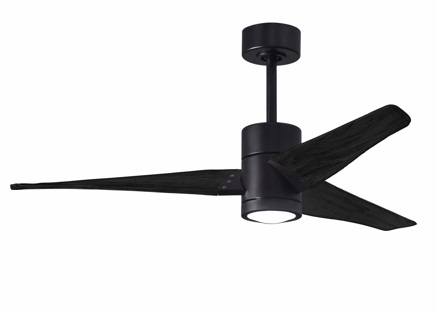 Super Janet 52"Ceiling Fan Matte Black versatile medium fans for any space