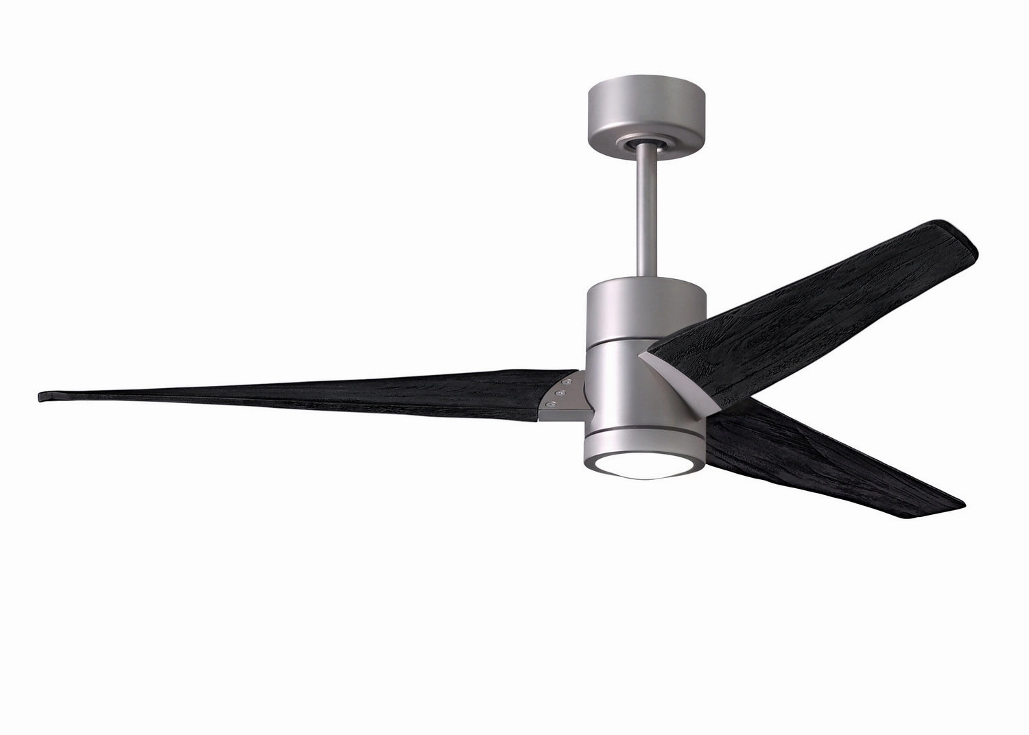 Super Janet 60"Ceiling Fan Brushed Nickel oscillating electric fans for full room circulation