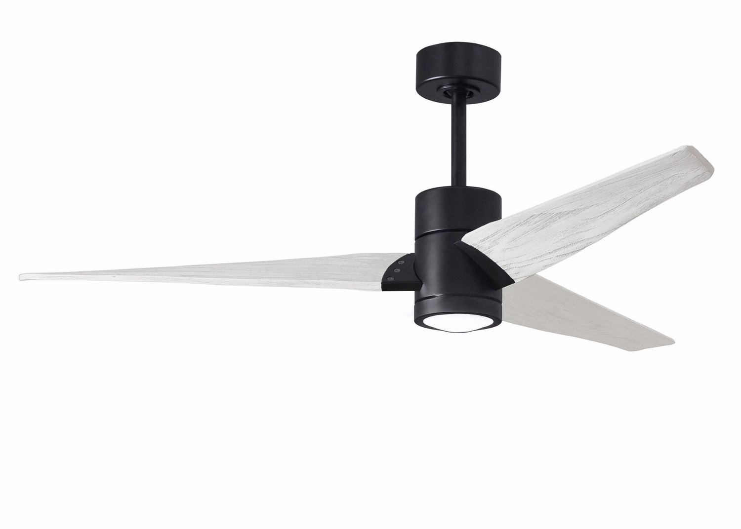 Super Janet 60"Ceiling Fan Matte Black compact electric fans for small spaces