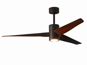 Super Janet 60"Ceiling Fan Textured Bronze affordable medium fans for summer