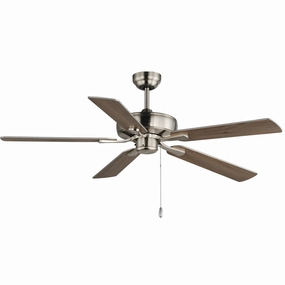 Super-Max 52"Ceiling Fan Satin Nickel modern electric fans for minimalist decor