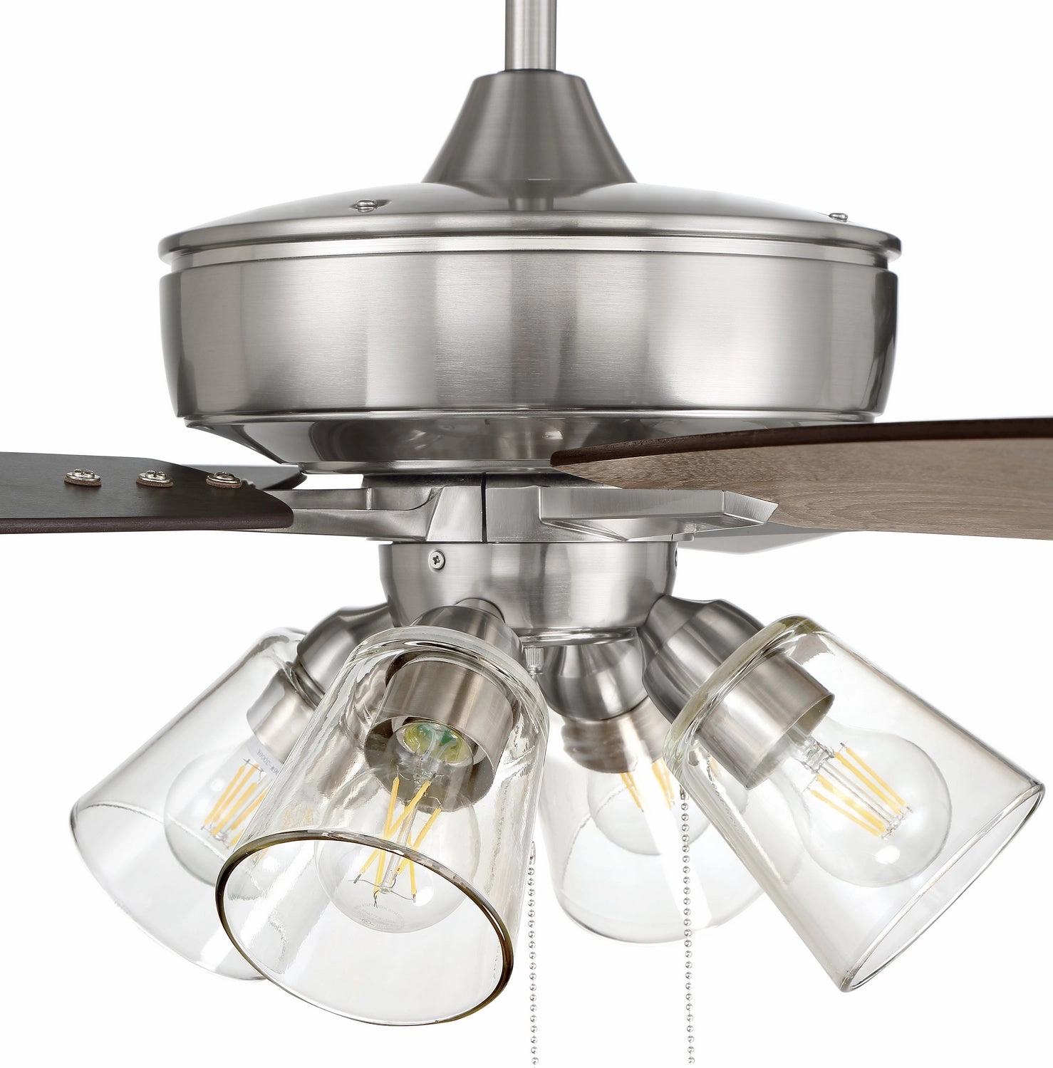 Super Pro 104 60"Ceiling Fan Brushed Polished Nickel