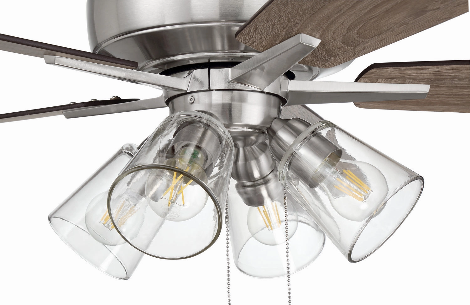 Super Pro 104 60"Ceiling Fan Brushed Polished Nickel