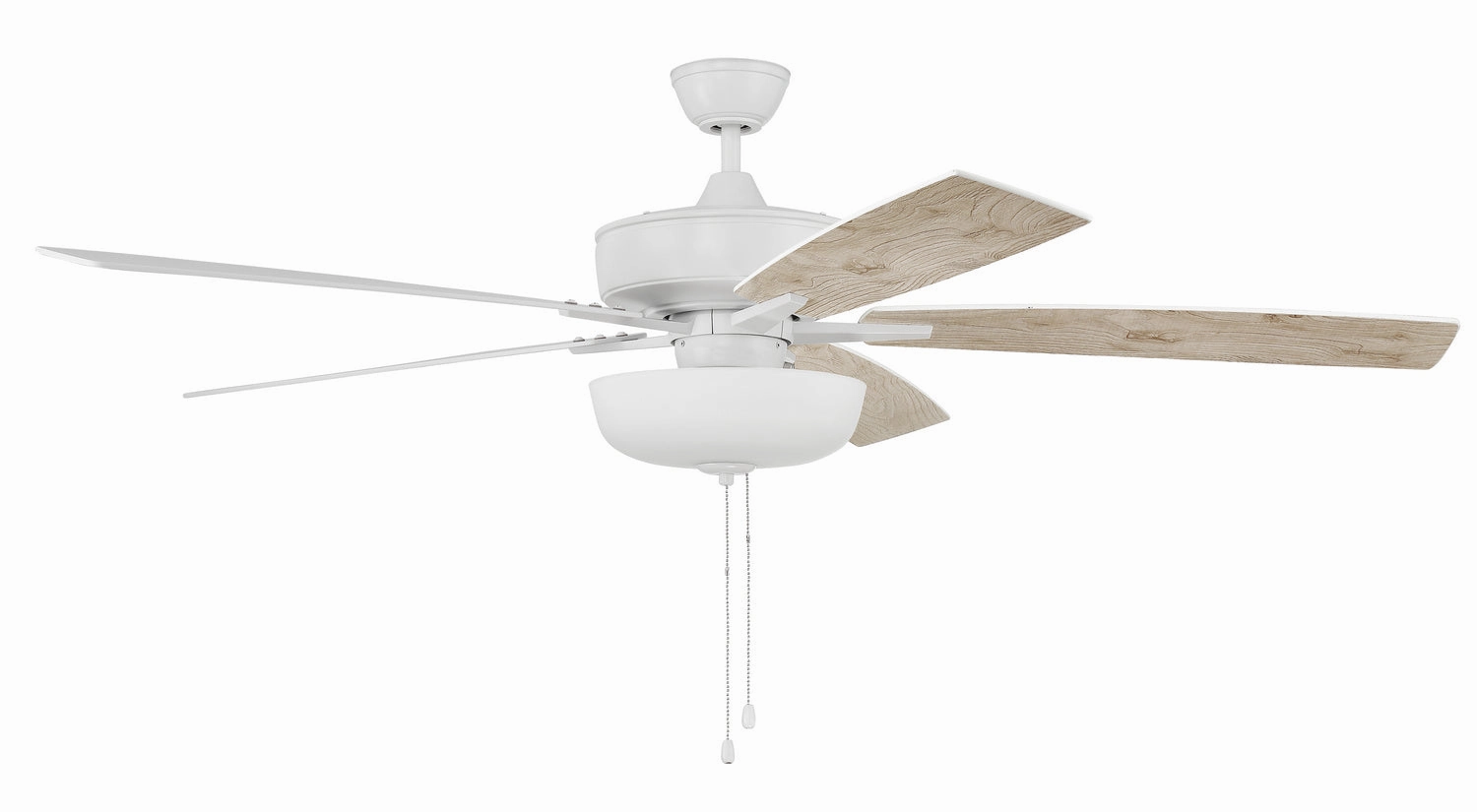 Super Pro 111 60"Ceiling Fan White