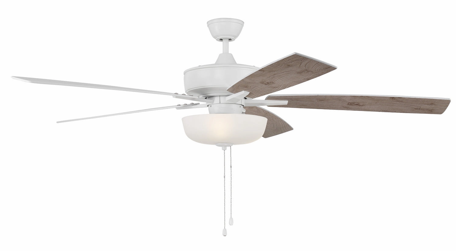 Super Pro 111 60"Ceiling Fan White