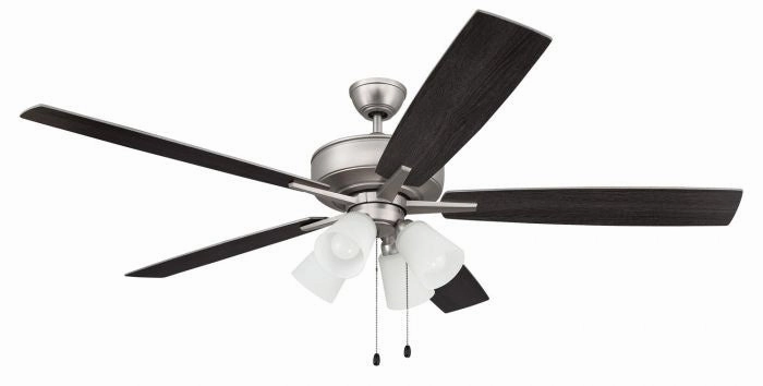 Super Pro 114 60"Ceiling Fan Brushed Nickel