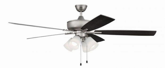 Super Pro 114 60"Ceiling Fan Brushed Nickel