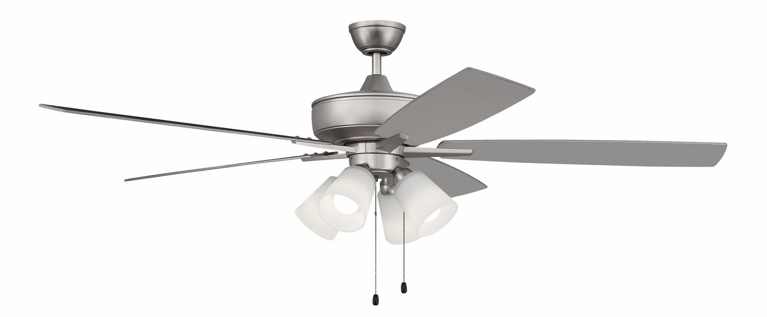 Super Pro 114 60"Ceiling Fan Brushed Nickel