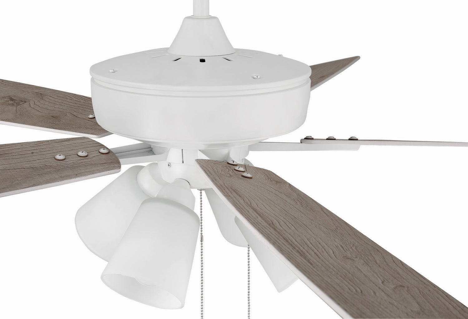 Super Pro 114 60"Ceiling Fan White