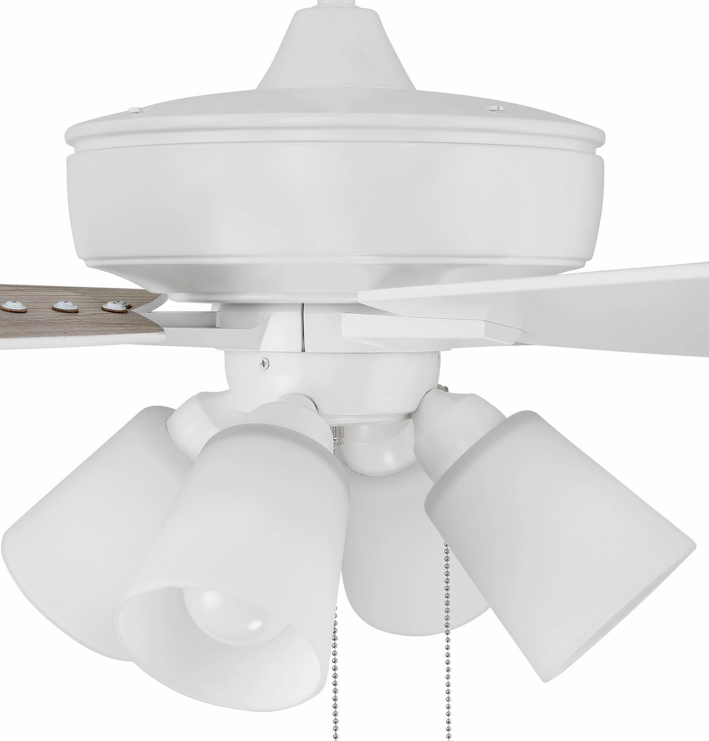 Super Pro 114 60"Ceiling Fan White