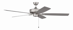 Super Pro 60 60"Ceiling Fan Brushed Nickel energy-efficient fans for everyday cooling