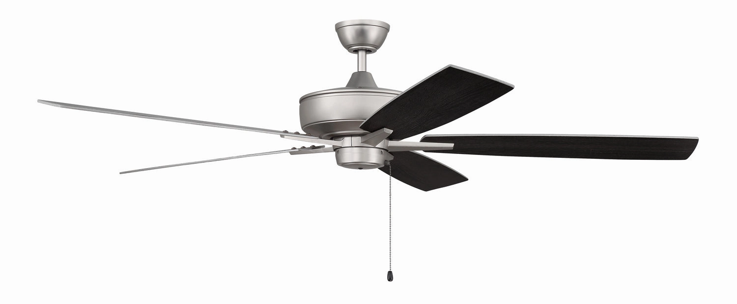 Super Pro 60 60"Ceiling Fan Brushed Nickel