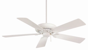 Supra 52" 52"Ceiling Fan Shell White energy-efficient medium fans with remote