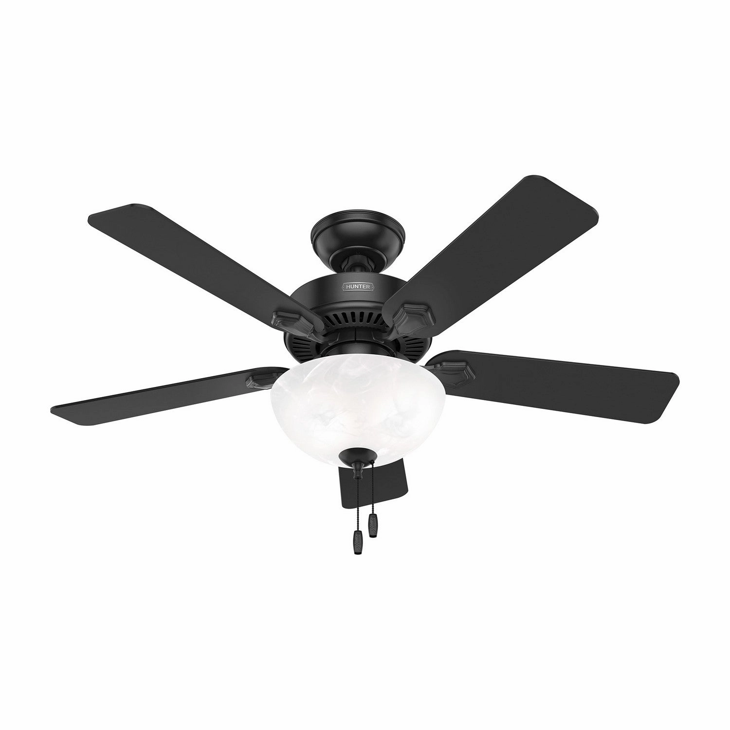 Swanson 44"Ceiling Fan Matte Black best small fans for home and travel