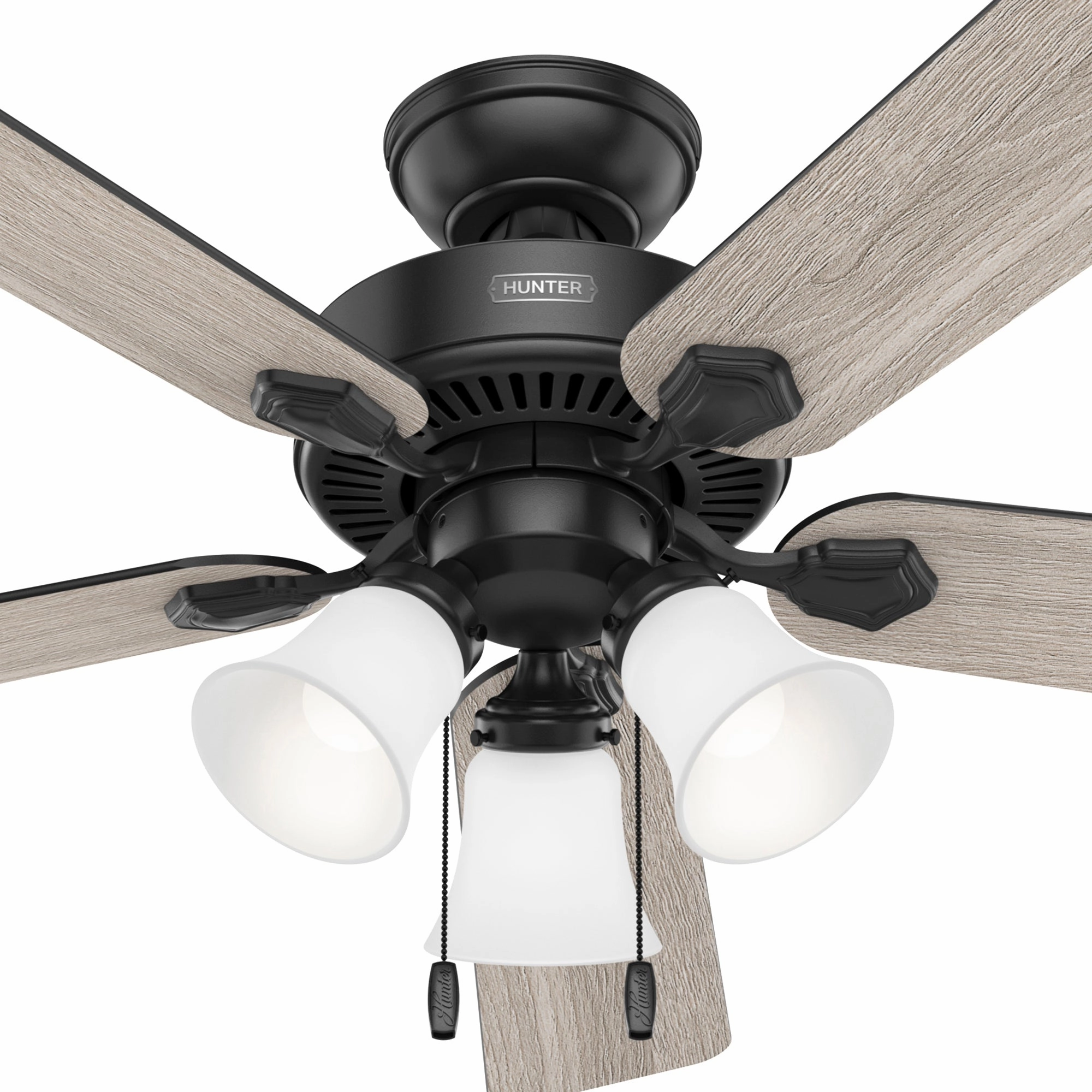 Swanson 52"Ceiling Fan Matte Black