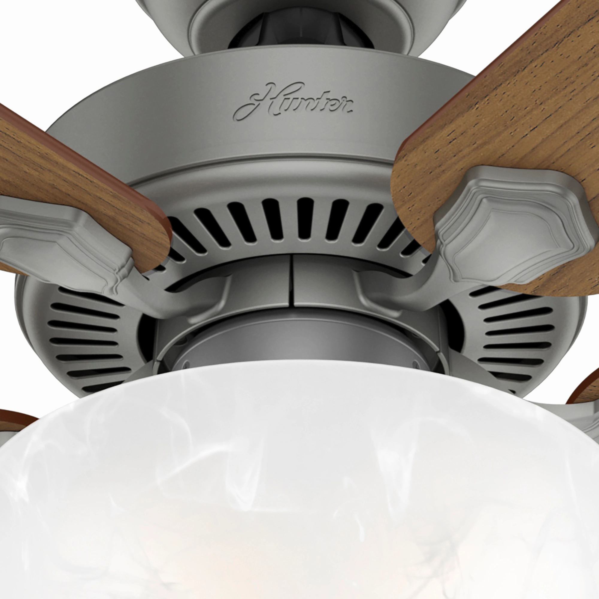 Swanson 52"Ceiling Fan Matte Silver