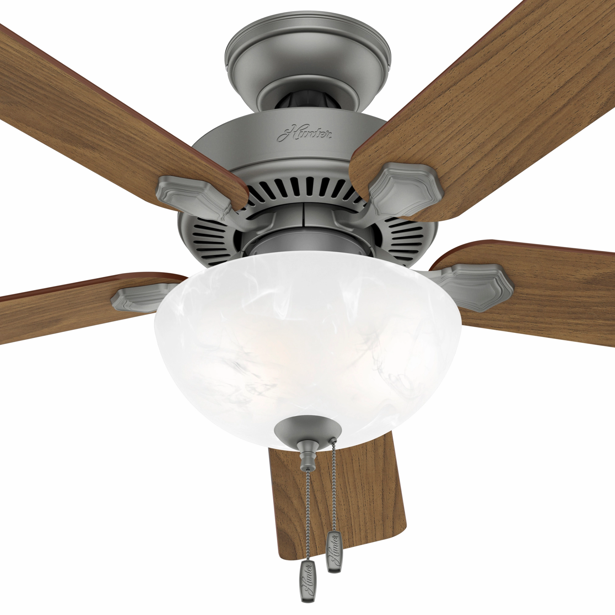 Swanson 52"Ceiling Fan Matte Silver