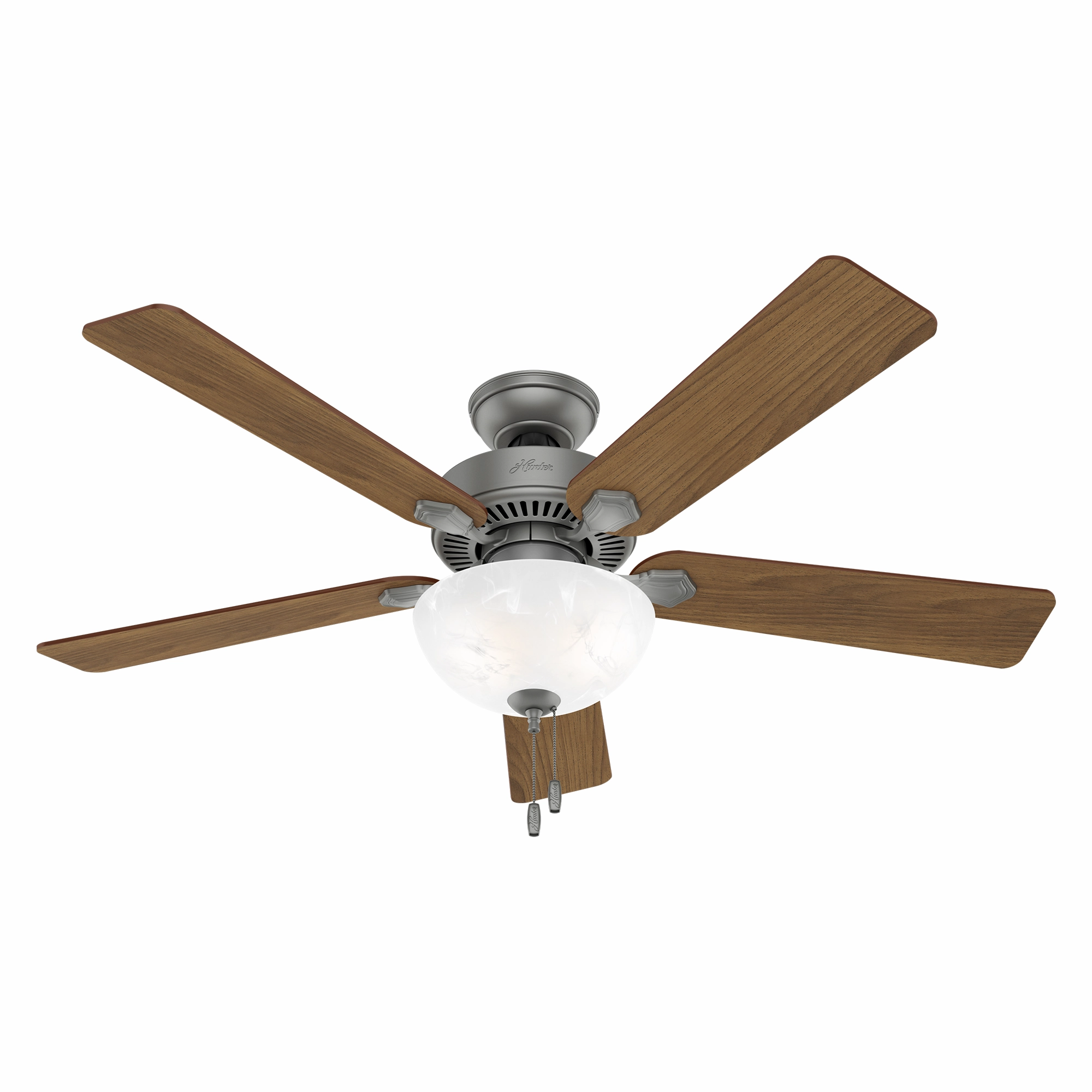 Swanson 52"Ceiling Fan Matte Silver