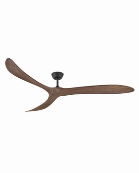 Swell 80"Ceiling Fan Matte Black large electric fans for spacious rooms