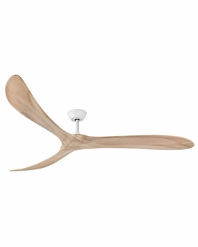Swell 80" Ceiling Fan Matte White large electric fans for spacious rooms