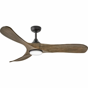 Swell Illuminated 56" LED Smart Fan quiet ceiling fans with remote control
