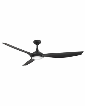 Talan 64"Ceiling Fan Matte Black medium size fans for home ventilation