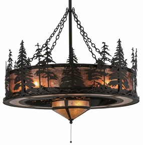 Tall Pines 11 Light Chandel-Air lightweight fans for moving around easily