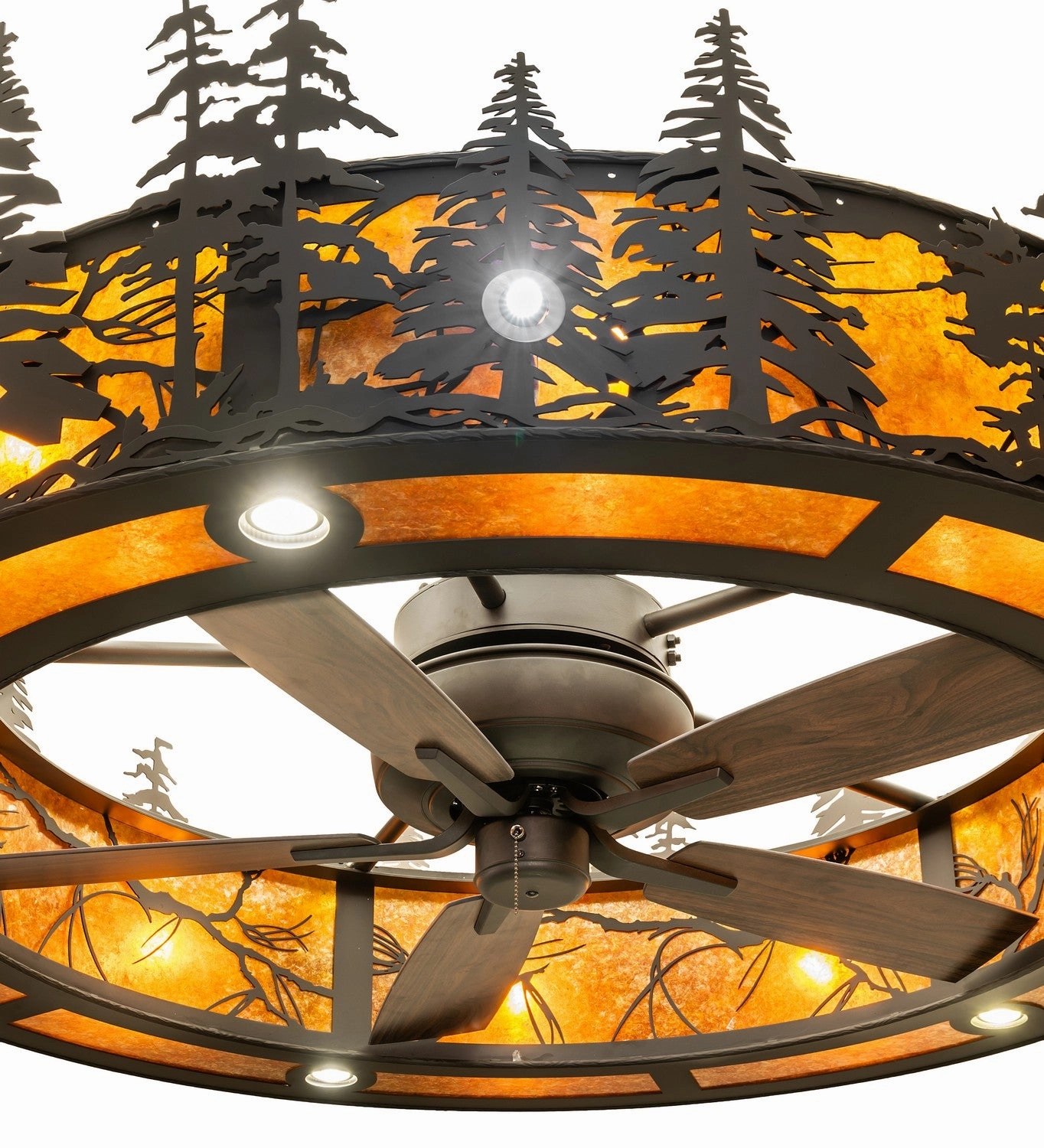 Tall Pines 15 Light Chandel-Air Oil Rubbed Bronze