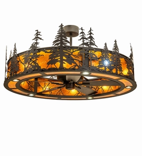 Tall Pines 15 Light Chandel-Air Oil Rubbed Bronze energy-efficient fans for everyday cooling