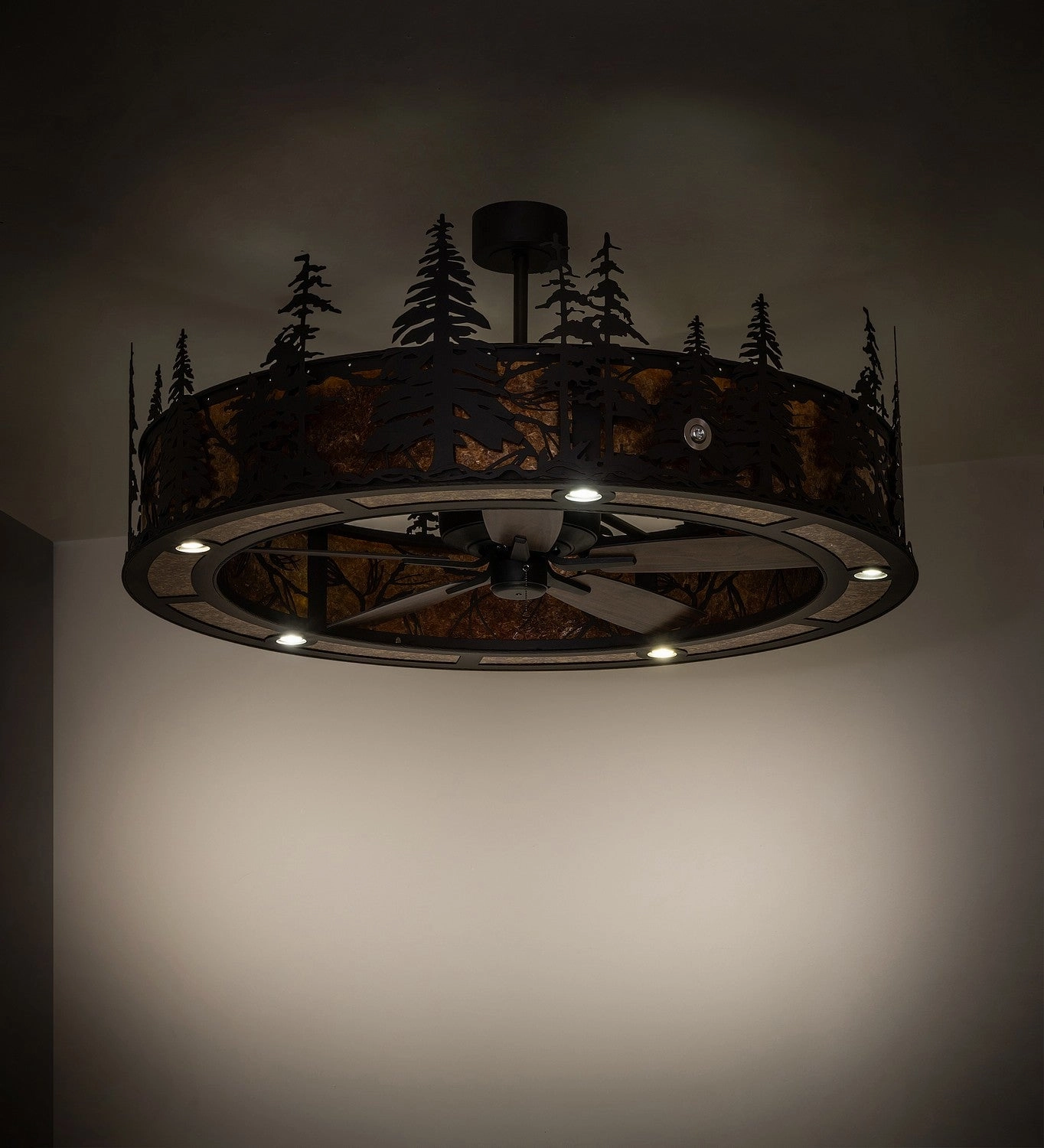 Tall Pines 15 Light Chandel-Air Oil Rubbed Bronze