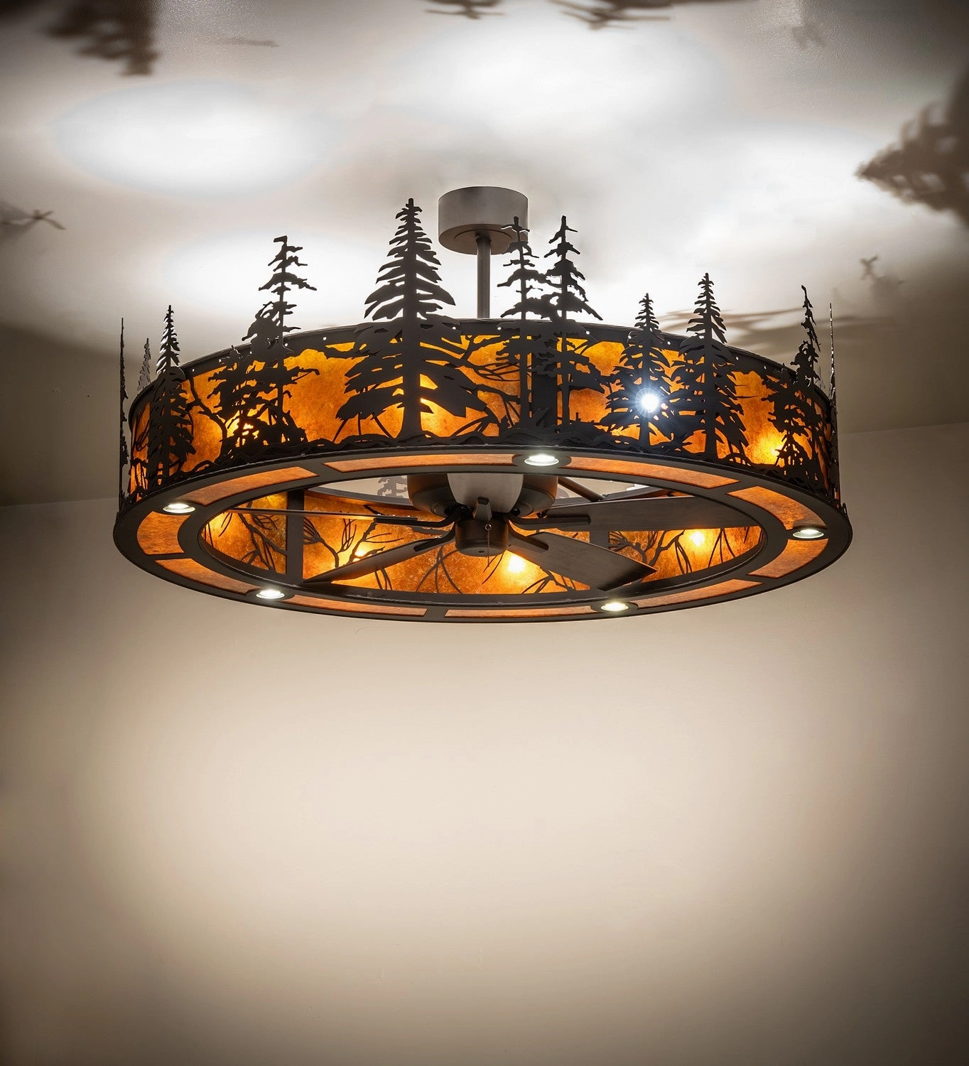 Tall Pines 15 Light Chandel-Air Oil Rubbed Bronze