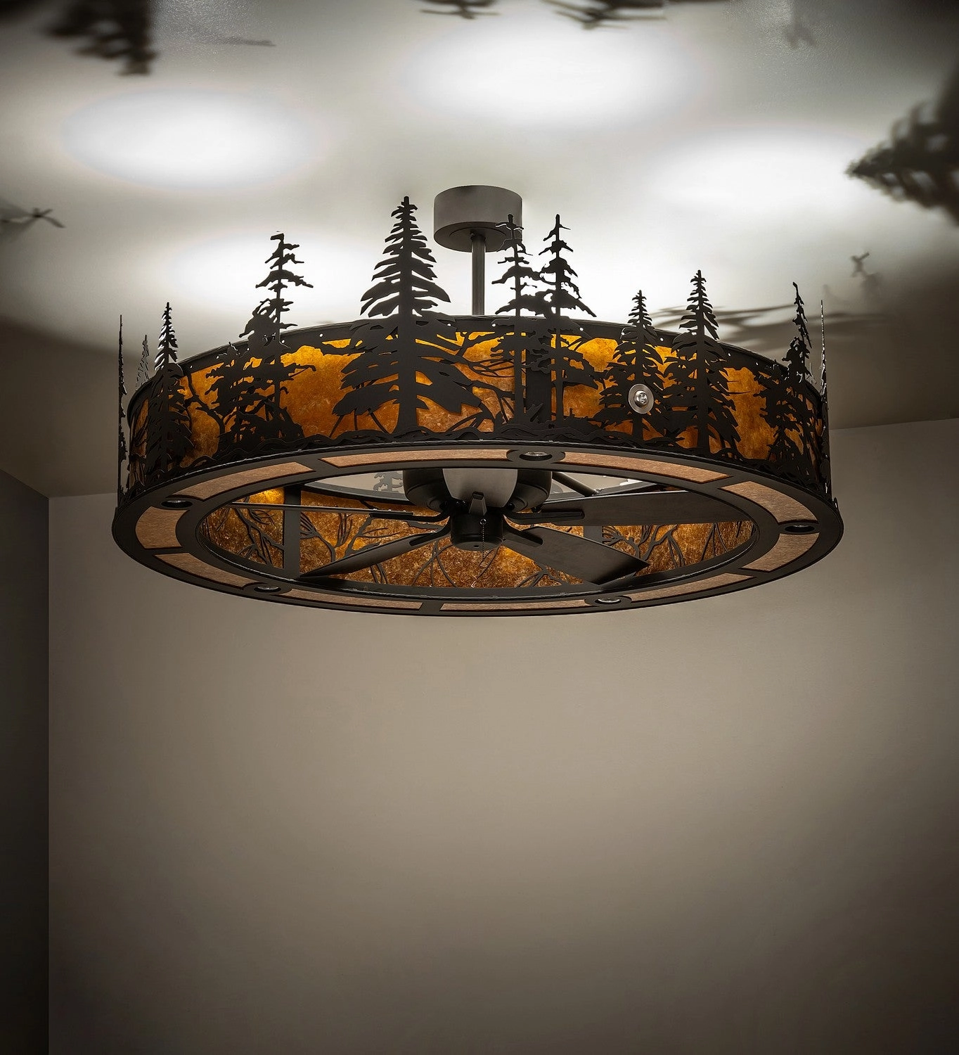 Tall Pines 15 Light Chandel-Air Oil Rubbed Bronze