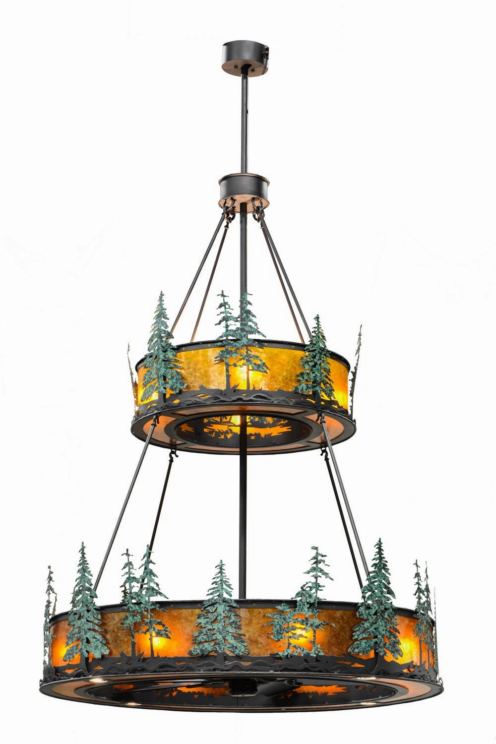 Tall Pines 20 Light Chandel-Air large electric fans for spacious rooms
