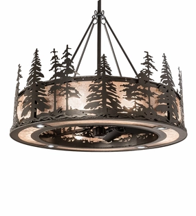 Tall Pines 28 Light Chandel-Air large electric fans for spacious rooms
