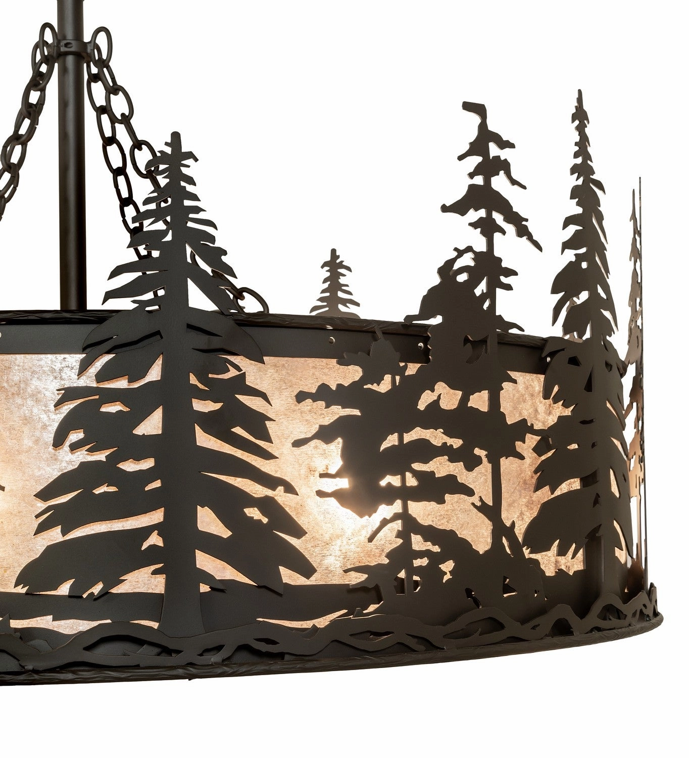 Tall Pines Eight Light Chandel-Air Oil Rubbed Bronze