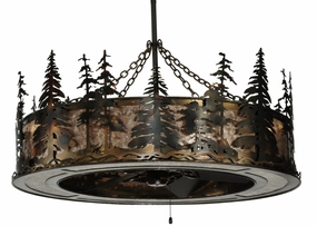 Tall Pines Eight Light Chandelier whisper-quiet fans for bedrooms and offices