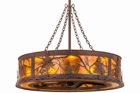 Tamarack 16 Light Chandel-Air large electric fans for spacious rooms