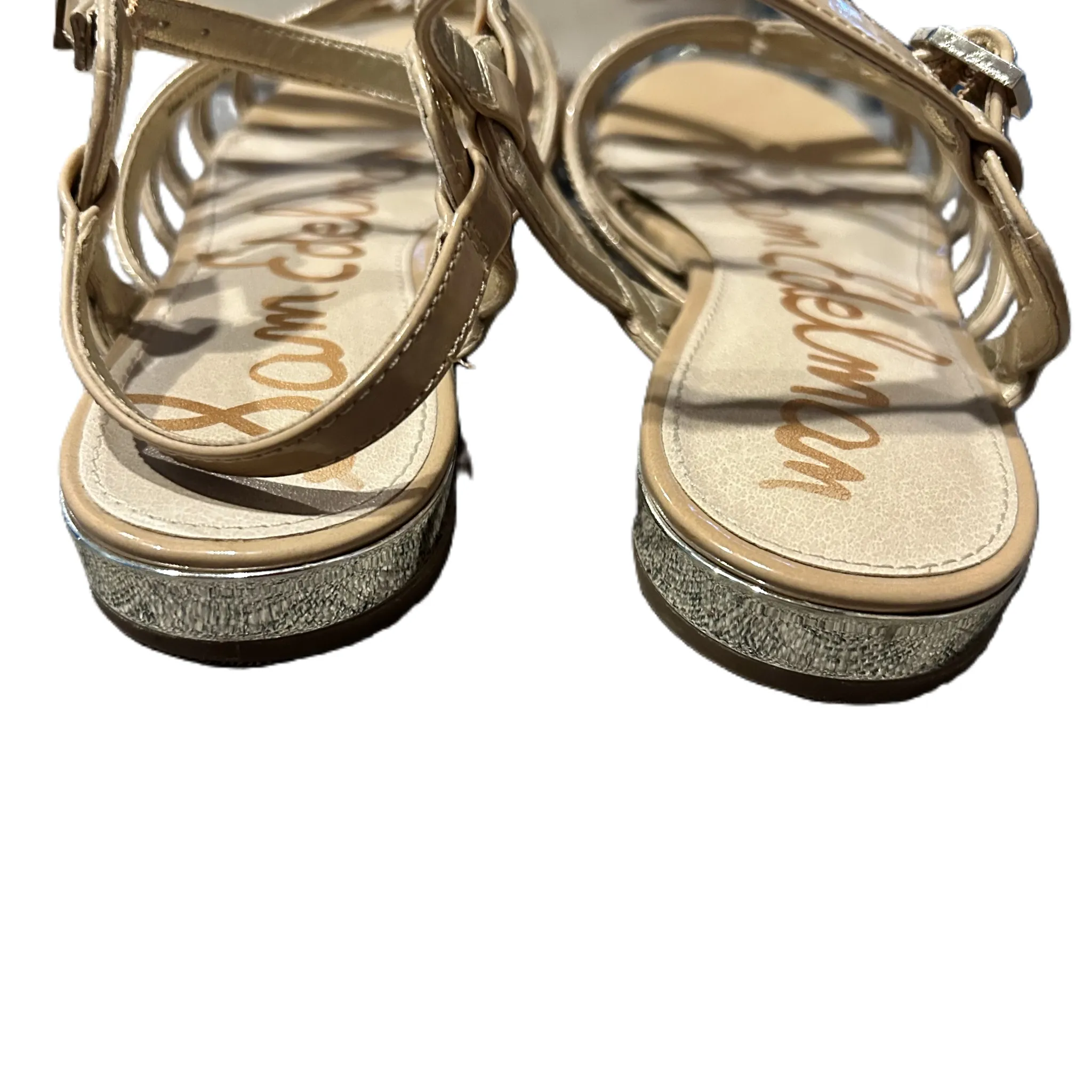 Tan Shoes Designer By Sam Edelman, Size: 8 sam edelman