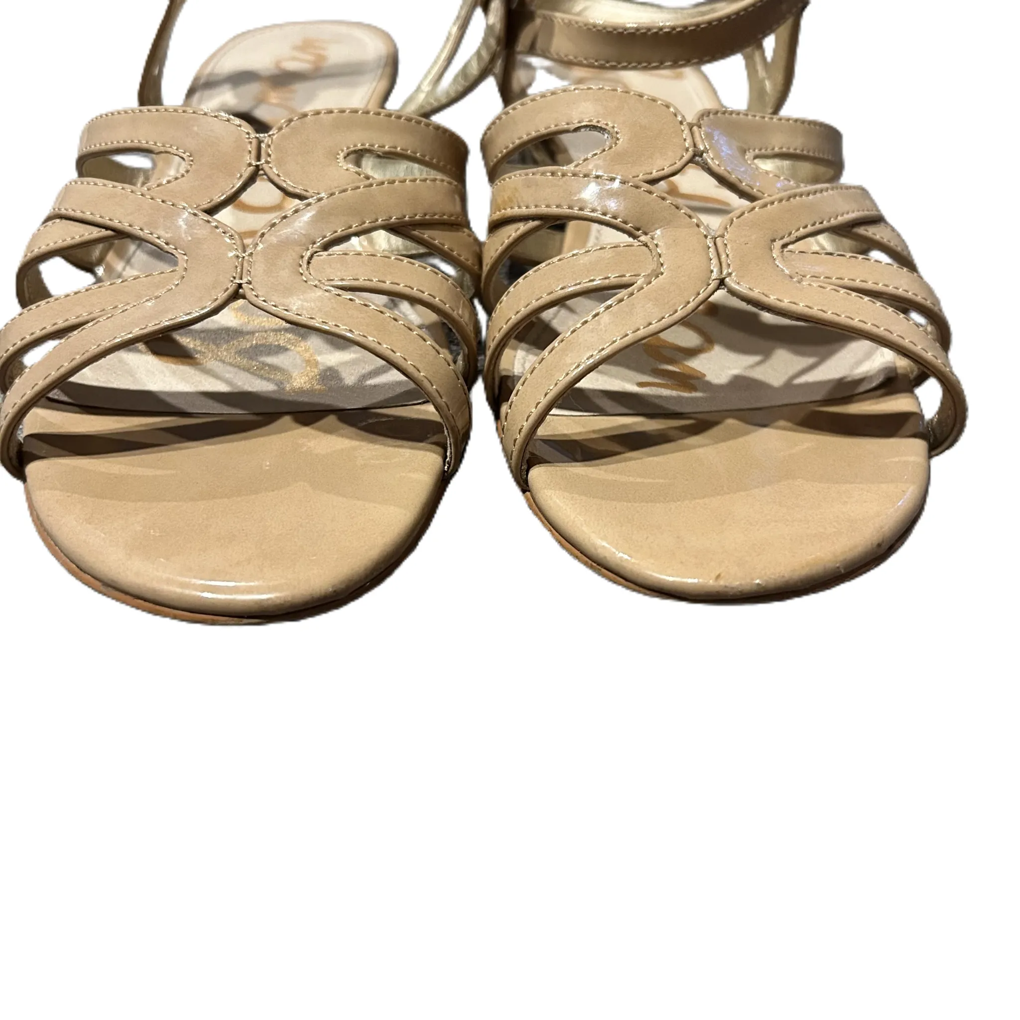 Tan Shoes Designer By Sam Edelman, Size: 8 sam edelman
