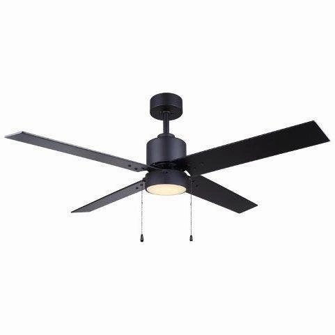 Tate 52" LED Ceiling Fan quiet ceiling fans with remote control