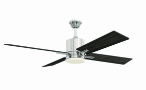 Teana 52"Ceiling Fan Brushed Polished Nickel best electric fans for daily use